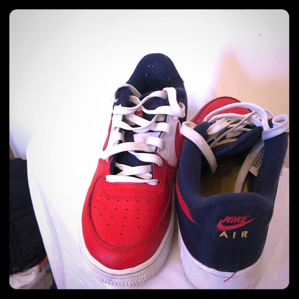 Boys Nike Air-force Ones 7y